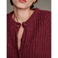 thumbnail image 2 of PUWEI Women's Knit Cardigan Open Front Long Sleeve Button Down Sweater Outwear, 2 of 7