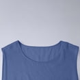 thumbnail image 6 of USNSM Men's Plus Size Sleeveless Shirts Cotton Workout Tank Tops Casual Muscle Washed T Shirt Summer Beach Tee Loose Fit Blue XL, 6 of 7