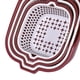 thumbnail image 5 of Cuenco extraíble para lavar frutas y colador, cesta escurridora de frutas para cocina casera, 5 of 6