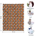 thumbnail image 4 of Halloween Ghost & Pumpkin Pattern Blanket,Comfortable Soft Lamb Wool Throw Blanket,All Season,Warm Lightweight Blankets for Sofa Bed Couch Living Room Chair,30"x40", 4 of 4
