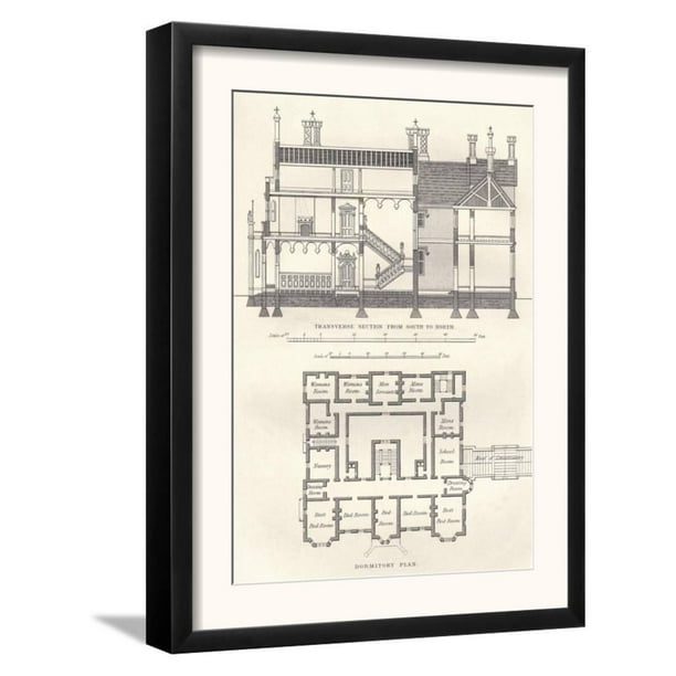 Tudor Manor House Henry Viii Framed Art Print Wall Art By Richard Brown 12x15 Walmart Com Walmart Com