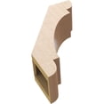 thumbnail image 6 of Ekena Millwork 5"W x 12"D x 16"H Olympic Rough Cedar Woodgrain TimberThane Knee Brace, Primed, 6 of 6