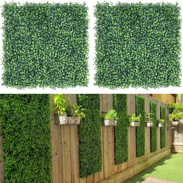 Coolmade 2pcs 20x20in Artificial Boxwood Hedge Plant Uv Protection Indoor Outdoor Privacy Fence Greenery Walls Walmart Com Coolmade 2pcs 20x20in Artificial Boxwood Hedge Plant Uv Protection Indoor Outdoor Privacy Fence Greenery Walls Walmart Com