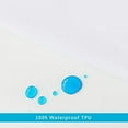 thumbnail image 4 of CUITING Twin Size Mattress Protector Waterproof Soft Breathable Mattress Pad Cover Noiseless Waterproof Bed Cover - Stretch to15” Fitted Deep Pocket Mattress Protection Cover 39”x75”, 4 of 7