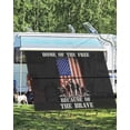 thumbnail image 4 of 4th of July RV Awning Sun Shade Screen 9'X15.3' Patriotic Stars American Flag Mesh Sunscreen Freedom Soldiers Vintage Stripes Awning Shade Screen with Zipper Completed Kits for RV Motorhome Camper, 4 of 7