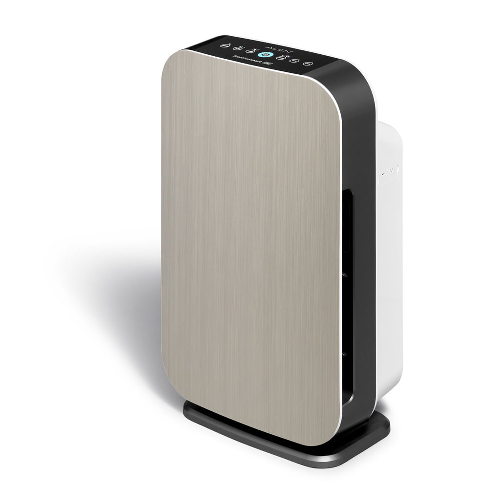 Alen BreatheSmart 45i 800 SqFt Air Purifier with VOC/Smoke HEPA Filter for Allergens, Dust & Mold + VOCs and Smoke - Brushed Stainless