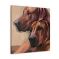 thumbnail image 2 of Radiant Ridgeback Reflection - Canvas, 2 of 10