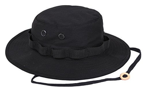 Boonie Hat BLACK FREE SHIPPING Rothco Ultra Force Cotton Poly 