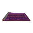 thumbnail image 2 of Ahgly Company Indoor Round Southwestern Purple Country Area Rugs, 8' Round, 2 of 4