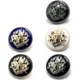 thumbnail image 2 of 5pcs Metal Buttons for Clothing Crafts - Premium Sewing Accessories Buttons for Garments and Coats, 2 of 5