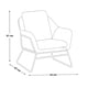 thumbnail image 3 of SILLON OCASIONAL ÚLVAR TELA GRIS, 3 of 3