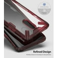 thumbnail image 3 of Ringke Fusion-X Case Compatible with OnePlus 7, Transparent Hard Back Shockproof Advanced Bumper Cover - Ruby Red, 3 of 8