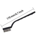 thumbnail image 2 of Versatile 7 Stainless Steel Copper Nylon Wire Brush Rust Scrub Cleaner, 2 of 7