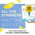 thumbnail image 3 of Purina Tidy Cats LightWeight Clumping Cat Litter, Glade Clear Springs Scent, 17 lb Box, 3 of 10