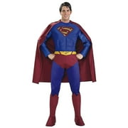 Rubie's Supreme Muscle Chest Superman Halloween Adult Costume, Large | 888021