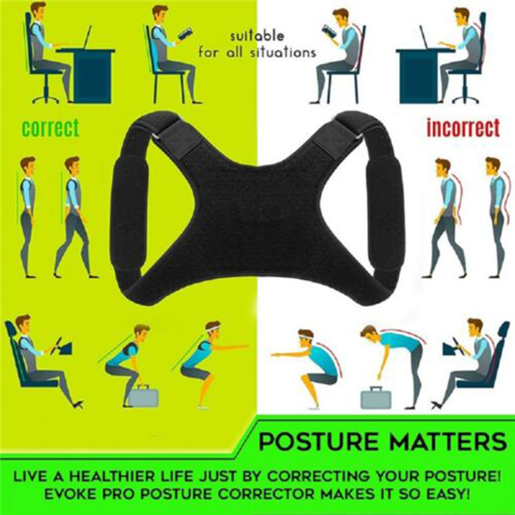SPRING PARK Back Posture Correction for Men and Women,Belt Shoulder Corrector Support|Brace Therapy