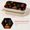 thumbnail image 5 of Ramadan Lantern Velvet Portable Jewelry Organizer with Removable Compartment - Necklace Holder and Gift Box, 5 of 7