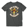 thumbnail image 2 of Strawberry Shortcake Orange Blossom Vintage Floral Men's T Shirt (Charcoal, S-XXXL), 2 of 4