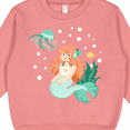 thumbnail image 3 of Inktastic Cute Mermaid Toddler Sweatshirt, 3 of 4