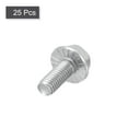 thumbnail image 3 of M5x10mm Hex Flange Bolts 304 Stainless Steel Polishing 25 Pack, 3 of 5