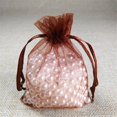 thumbnail image 1 of Lote de 50 bolsas pequeñas de Organza para joyería, 7x9, 9x12cm, con cordón para bolsita regalo de Navidad, boda, dulces, fiesta, bolsa de embalaje de cuentas, 1 of 4