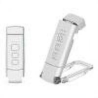 Lámpara de lectura de libros recargable USB Lámpara de noche LED flexible 500mAh (Blanco)