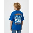 thumbnail image 2 of Minecraft, Boys' Relaxed Graphic T-Shirt, Dungeons II Lead the Fight, Sizes 4-18, 2 of 7