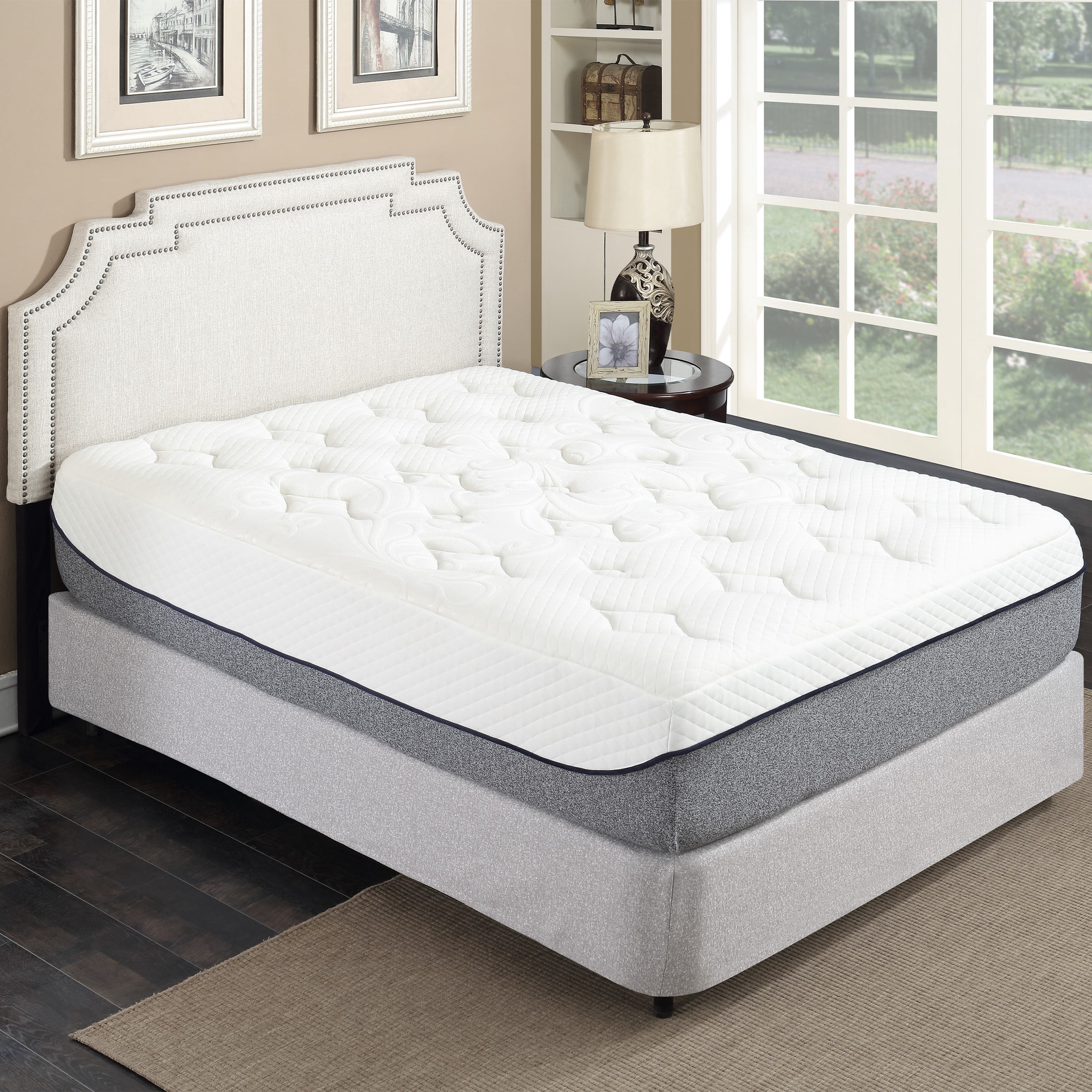 LiviNest King Size Gel Memory Foam Mattress: 13-Inch Ultra Plush Medium Firmness - 3-Inch Gel Layer for Pressure Relief & Cool Sleep - Motion Isolation for Couples & Master Bedroom