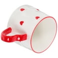 thumbnail image 5 of Coffee Mug with Handle Ceramic Coffee Cup Latte Cappuccino Ceramic Mug with Heart Pattern, 5 of 5