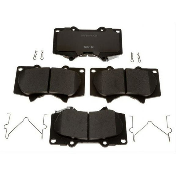 Front Brake Pad Set - Compatible with 2001 - 2007 Toyota Sequoia 2002 2003 2004 2005 2006
