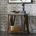 thumbnail image 6 of Brookside 30" W Wood and Concrete-Coated Top Wood Console/Media Table, 6 of 7