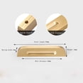 thumbnail image 2 of Gamvdout Kitchen Furniture Handles Brass Cabinet Hardware Handles Cupboard Pull Handles Pull Handles for Kitchen Cupboards Drawer Pulls Screws Included, 2 of 9