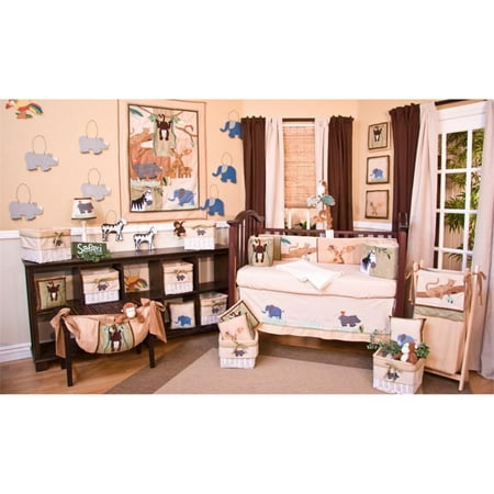 - Brandee Danielle On Safari Fitted Crib Sheet
