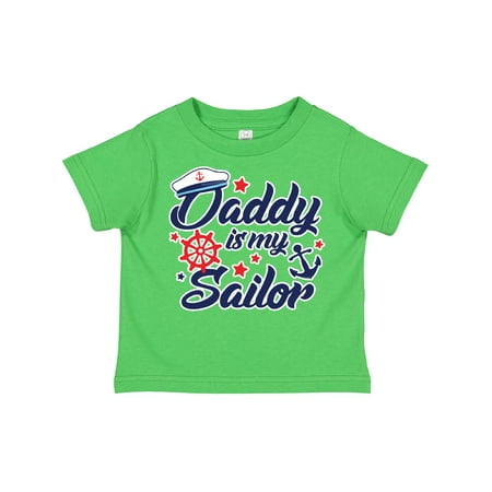 

Inktastic My Daddy is My Sailor Gift Toddler Boy or Toddler Girl T-Shirt