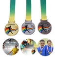 thumbnail image 2 of Premios de juegos de fútbol deportivo, medallas de oro, plata, bronce, medalla conmemorativa, trofeo para regalo de recuerdo escolar, juguetes para niños, 2 of 4