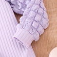 thumbnail image 6 of Hpgjzj Toddler Girl's 3 Piece Outfits Plaid Tweed Jacket and Mini Skirt Set with Tee Top, 6 of 7