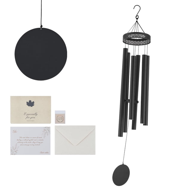 Campanillas de viento VEVOR 58 Deep Tone para regalo conmemorativo exterior