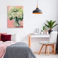thumbnail image 3 of Stupell Industries Contemporary Hydrangea on Pink Background Canvas Art, 16 x 24, by Gina Kelly, 3 of 7