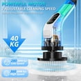 thumbnail image 6 of AVOXEZOR Electric Spin Scrubber New Full-Body IPX7 Waterproof for Bathroom Kitchen Floor, 6 of 6