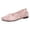 shoes 70#Pink, variant on Women Casual Shoes Elegant Floral Embroidered Flat Slip On Dressy Shoes with Tailored Square Toe Comfort Party Wedding Trendy Summer Outdoor