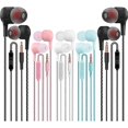 thumbnail image 1 of wonima11 Earbuds Wired Earphones 5 Pack 3.5mm in-Ear Headphones with Microphone for Laptop, Tangle Free Ear Buds for Chromebook, Android, Gaming, Mp3, Cheap Earbuds for Kids School Students, 1 of 1