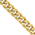 thumbnail image 3 of 14K Solid Yellow Gold 4.25mm Miami Cuban Curb Link Chain Necklace, 3 of 5