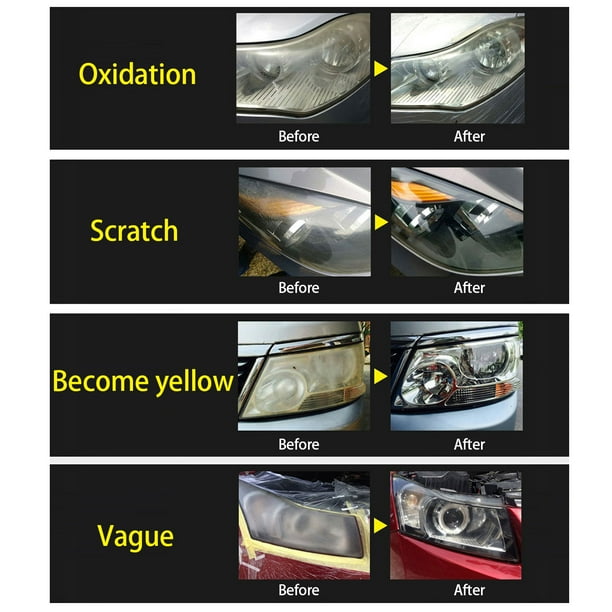 TFixol Car Polish Headlight Restoration Kits Glass Scratch Repair