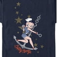 thumbnail image 2 of Men's Betty Boop Sailor Betty  Graphic Tee Navy Blue Medium, 2 of 5