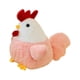thumbnail image 4 of Gallo Lindo Del Juguete Del Animal de La Felpa para El Cumpleaños Niños Que Duermen La Almohada de , Marrón claro, 25cm, 4 of 5