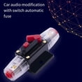 thumbnail image 3 of Asiento de Seguridad Audio del Automóvil Fuente de Alimentación con Fusible para Automóvil DC 40A para Caja de Fusibles del Disyuntor del Tubo Portafusibles, 3 of 5