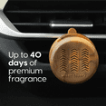 thumbnail image 6 of Scent Theory Fragrance Diffuser Set for Cars with 2 Refill Pods, Amber Leather, 6 of 9