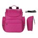 thumbnail image 3 of Bolso para Bolso para pañales para bebés Bolso de viaje al aire libre con aislamiento rojo Sunnimix Organizador de pañales, 3 of 8