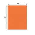 thumbnail image 3 of Orange Acid Free 8x10 Backing Board - Uncut Photo Mat Board - 25 Sheets, 3 of 3