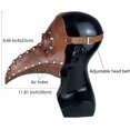 thumbnail image 4 of Estegosaurio, máscara de Doctor de la peste, pájaro, pico de nariz larga, Cosplay Steampunk, accesorios de disfraz de Halloween, Material de látex, 4 of 4